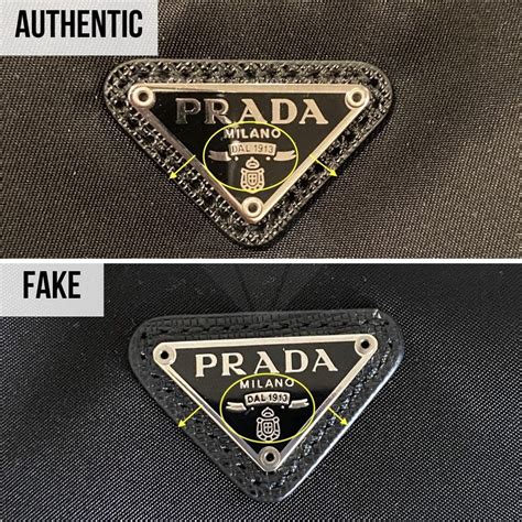 prada re edition 2000 fake vs real|real prada lining.